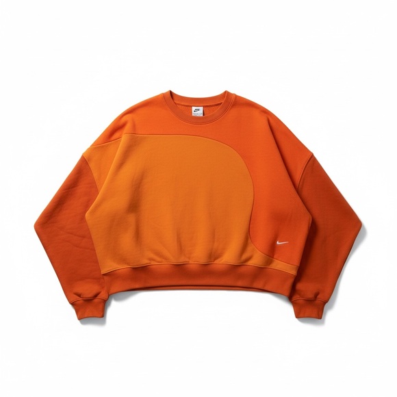 Nike Women’s Vibrant Orange Be You Sweatshirt - Picture 3 of 8